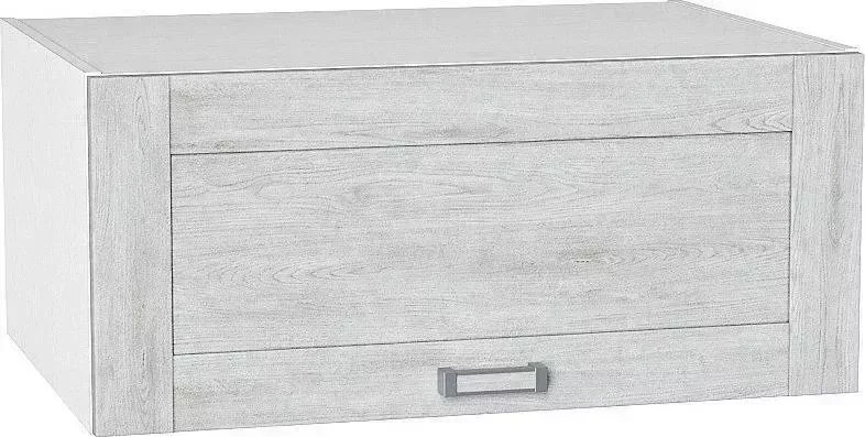 Шкаф верхний VIVAT горизонтальный глубокий Лофт Nordic Oak