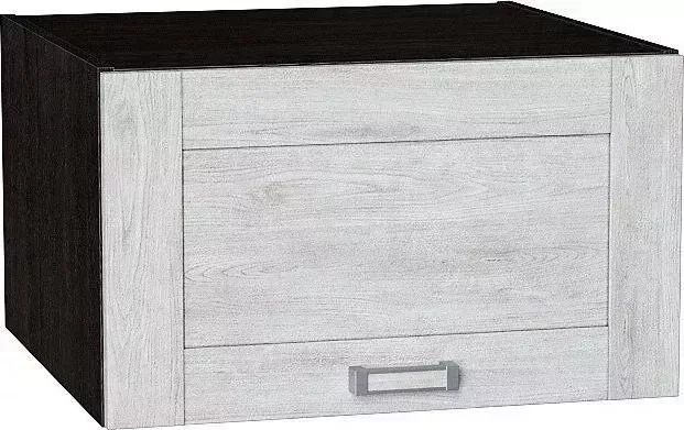 Шкаф верхний VIVAT горизонтальный глубокий Лофт Nordic Oak