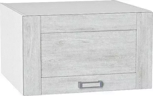 Шкаф верхний VIVAT горизонтальный глубокий Лофт Nordic Oak