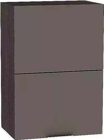 Шкаф верхний VIVAT горизонтальный с подъемным механизмом Терра Смоки Софт