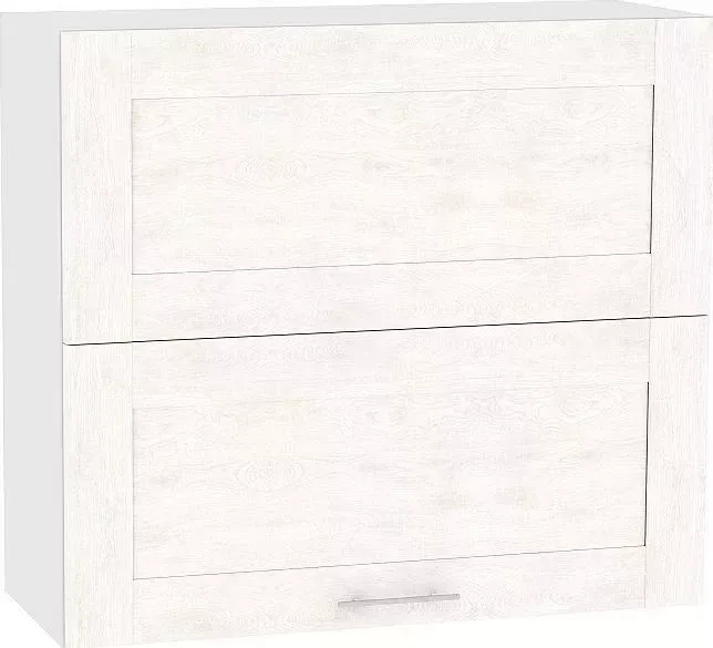 Шкаф верхний VIVAT горизонтальный с подъемным механизмом Лофт Nordic Oak