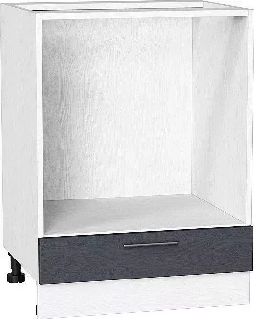 Шкаф нижний VIVAT под духовку Сканди Graphite Softwood