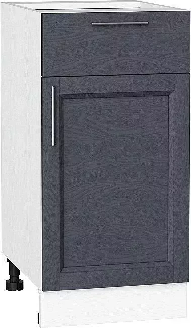 Шкаф нижний VIVAT с 1-ой дверцей и ящиком Сканди Graphite Softwood