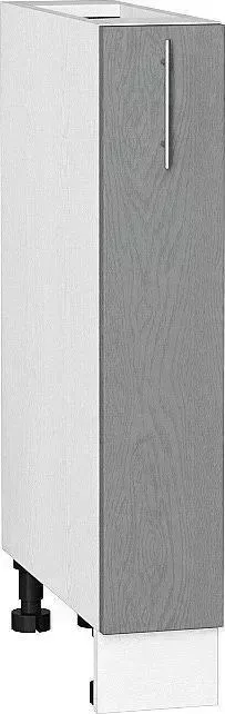 Шкаф нижний VIVAT бутылочница Сканди Grey Softwood
