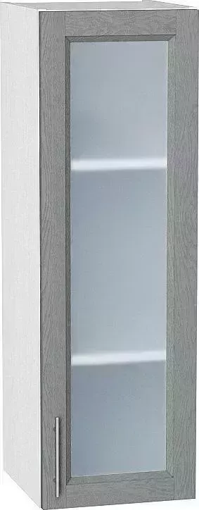 Шкаф верхний VIVAT с 1-ой остекленной дверцей Сканди Grey Softwood