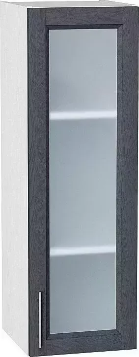 Шкаф верхний VIVAT с 1-ой остекленной дверцей Сканди Graphite Softwood