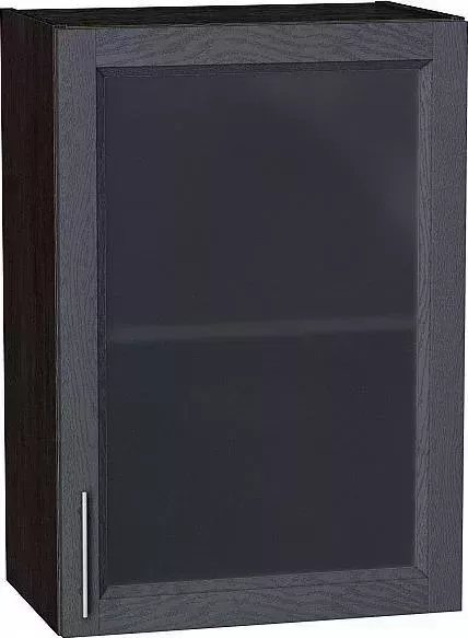 Шкаф верхний VIVAT с 1-ой остекленной дверцей Сканди Graphite Softwood