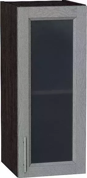 Шкаф верхний VIVAT с 1-ой остекленной дверцей Сканди Grey Softwood
