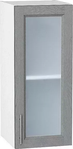 Шкаф верхний VIVAT с 1-ой остекленной дверцей Сканди Grey Softwood