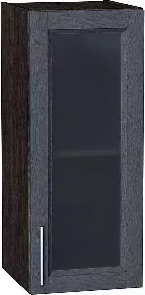 Шкаф верхний VIVAT с 1-ой остекленной дверцей Сканди Graphite Softwood