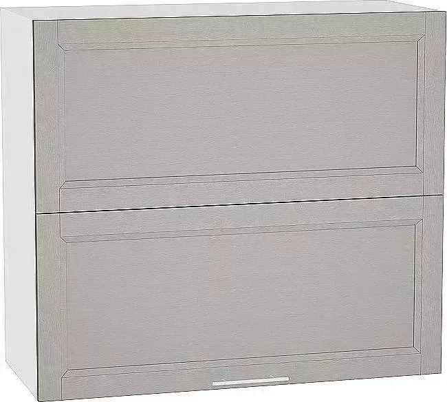 Шкаф верхний VIVAT горизонтальный с подъемным механизмом Сканди Grey Softwood