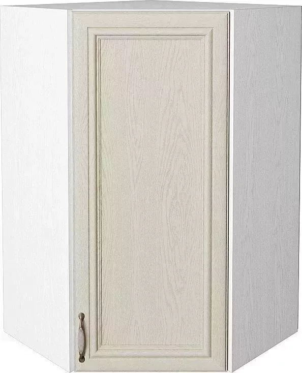 Шкаф угловой верхний VIVAT Шале Ivory