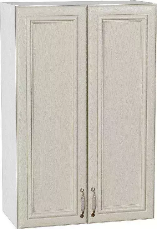 Шкаф верхний VIVAT с 2-мя дверцами Шале Ivory