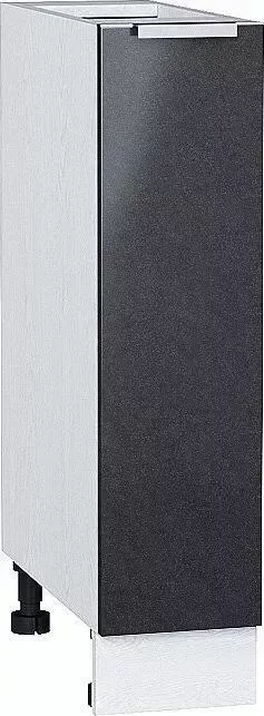 Шкаф нижний VIVAT бутылочница Фьюжн Anthracite
