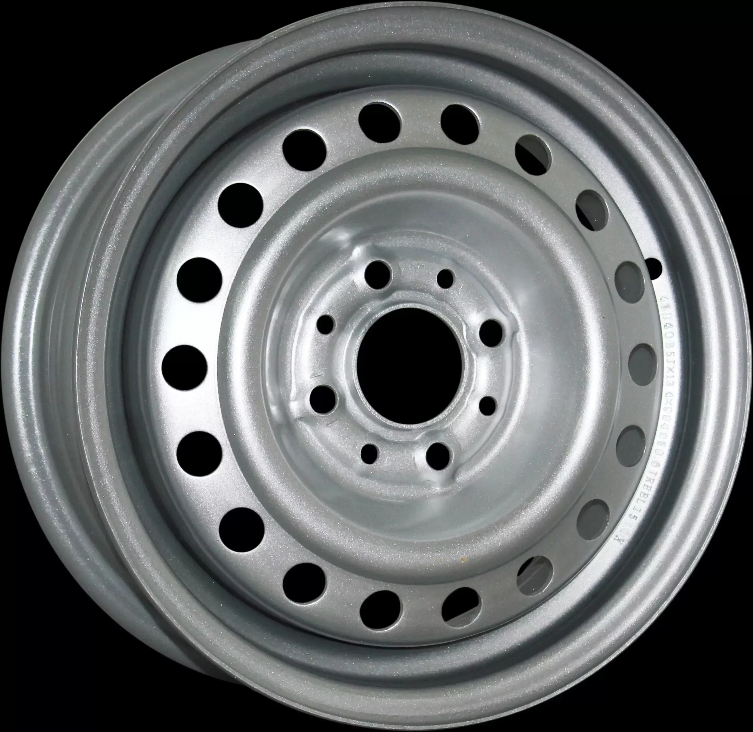 Диск автомобильный TREBL 6555T 5.5X14/4X114.3 ET44 D56.6 SILVER