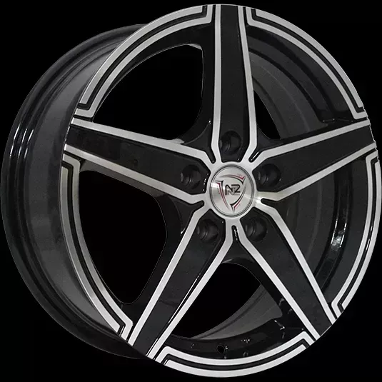 Диск автомобильный NZ F-1 5.5X14/4X100 ET43 D60.1 BKF