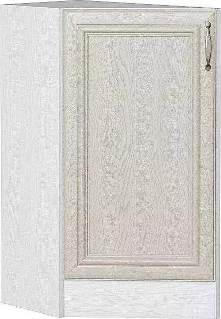 Шкаф нижний VIVAT торцевой Шале Ivory