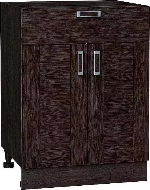 Шкаф нижний VIVAT с 2-мя дверцами и ящиком Лофт Wenge Veralinga