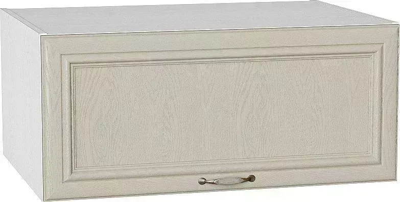 Шкаф верхний VIVAT горизонтальный глубокий Шале Ivory
