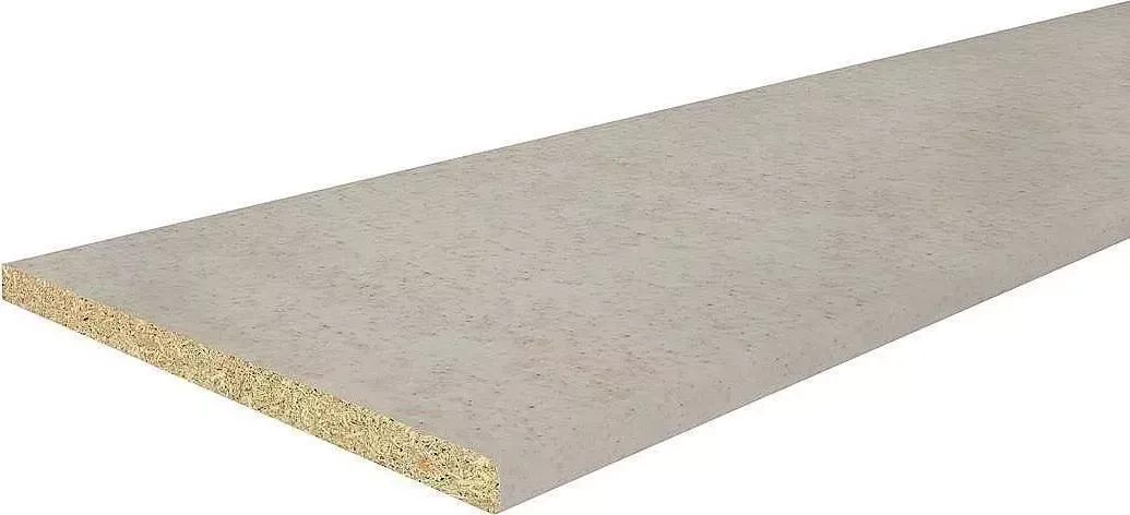 Столешница VIVAT Hard-38U Прямая 3050*600 (влагостойкая) У Камень бежевый