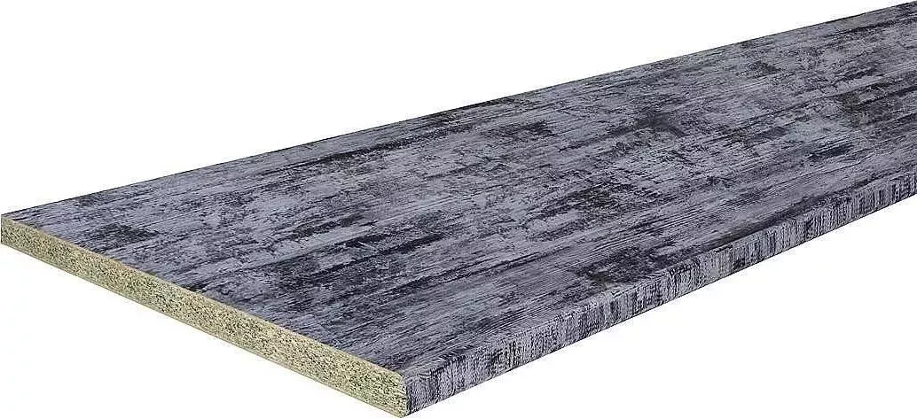 Столешница VIVAT Hard-38U Прямая 3050*600 (влагостойкая) У Дуб маренго