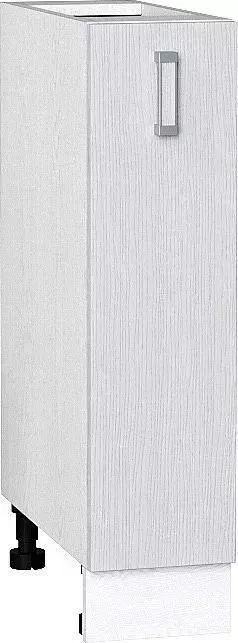 Шкаф нижний VIVAT бутылочница Лофт Snow Veralinga