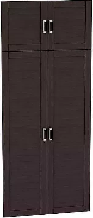 Комплект фасадов VIVAT Лофт-123 для ШК-122 Wenge Veralinga