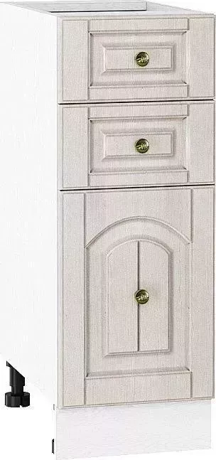 Шкаф нижний VIVAT с 3-мя ящиками Верона Ясень золото
