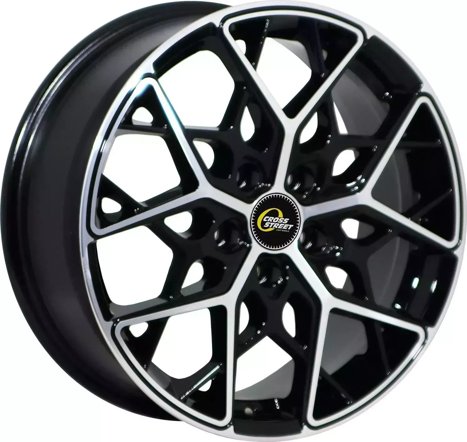 Диск автомобильный CROSS STREET CR-20 6.5x16/5x114.3 ET43 D67.1 BKF 6.5X16/5X114.3