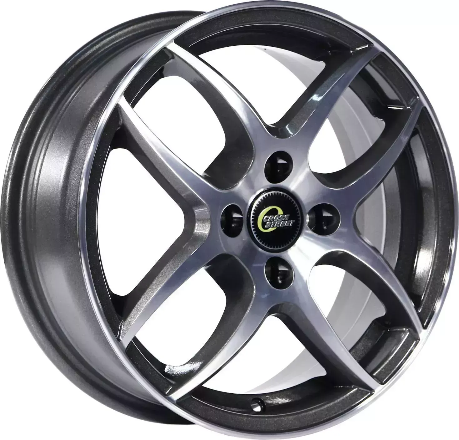 Диск автомобильный CROSS STREET CR-18 6x15/4x100 ET48 D54.1 GMF