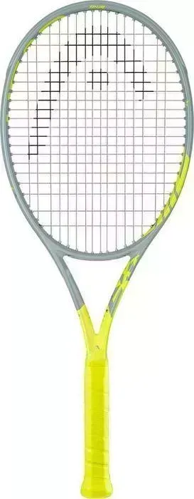 Ракетка для большого тенниса Head Tour Pro Gr3, арт.233422, любителей, титан.сплав, со струнами, желто-черный