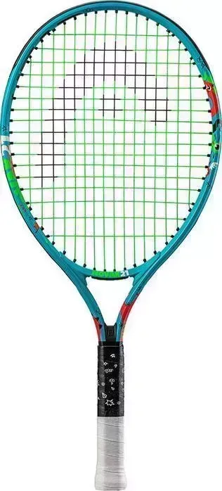 Ракетка для большого тенниса Head детская Novak 25 Gr07, арт.233102, детей 8-10лет, алюминий, со струнами, красно-сине-желтый