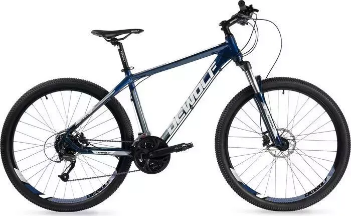 Велосипед DEWOLF TRX 30 chameleon blue/dark blue/white 18 30 18