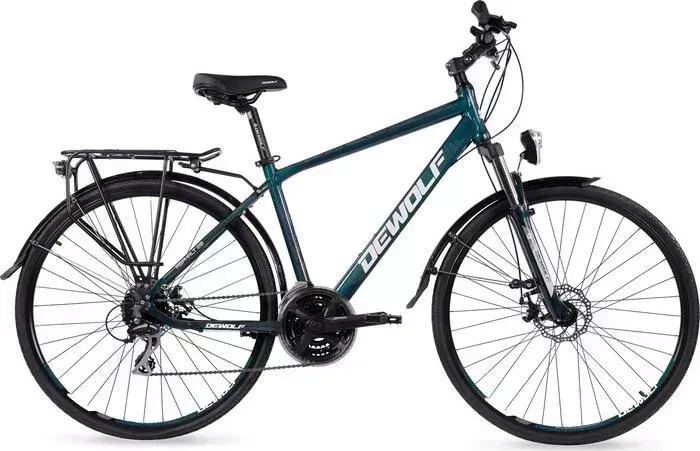 Велосипед DEWOLF ASPHALT 20 chameleon dark green/white/grey 20 20 20