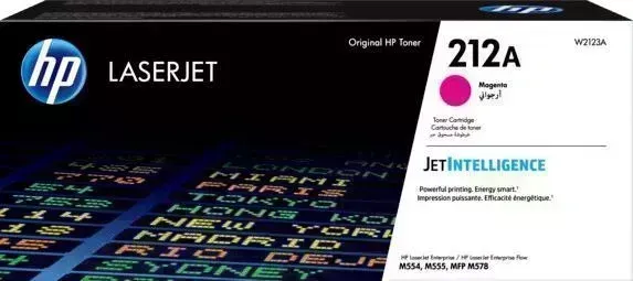 Тонер HP -картридж 212A Magenta Original (W2123A)