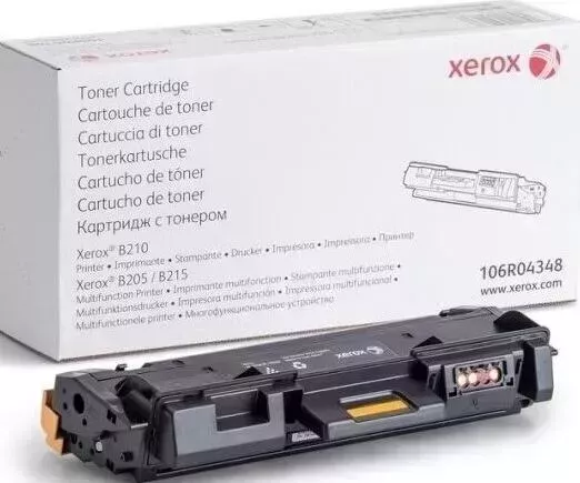 Картридж XEROX лазерный черный (3 000 стр.) (106R04348)