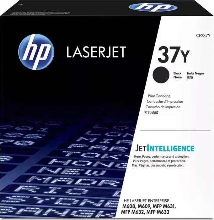 Тонер HP -картридж 37Y Extra High Yield Black Original (CF237Y)