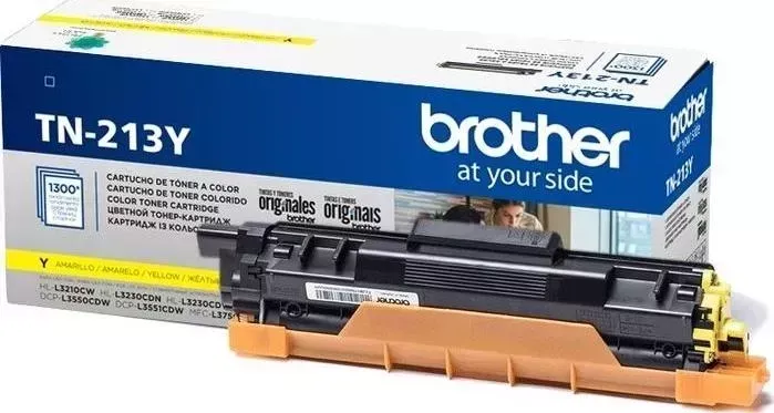 Картридж BROTHER TN-213Y желтый 1300 стр.