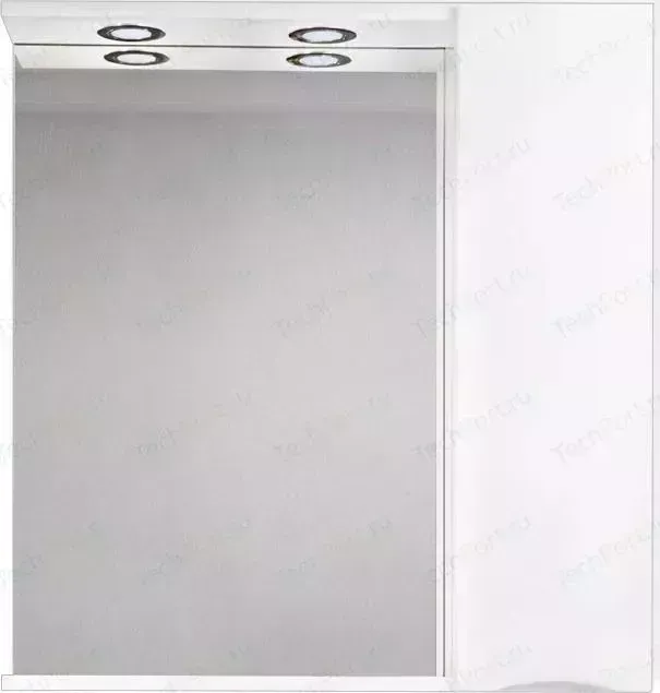Зеркальный шкаф BELBANGO Marino правый, белый (MARINO-SPC-800/750-1A-BL-P-R)