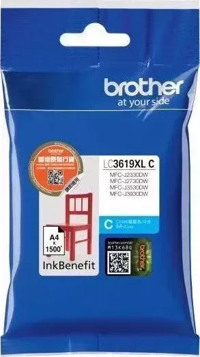 Картридж BROTHER LC3619XLC 1500 стр.