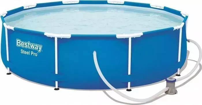 Бассейн каркасный BESTWAY Каркасный бассейн 56679 BW Steel Pro 305х76см, 4678л, фил.-насос 1249л/ч