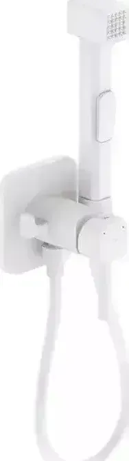 Смеситель для душа IDDIS Axes встраиваемый, белый матовый (004WTS0i08)