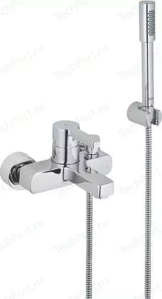 Смеситель для ванны Grohe Lineare с душевым гарнитуром (33850000)