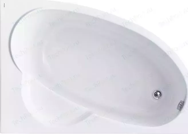 Акриловая ванна SANTEK Шри-Ланка R 150х100 правая, каркас, слив-перелив (1WH302395, 1WH302396)