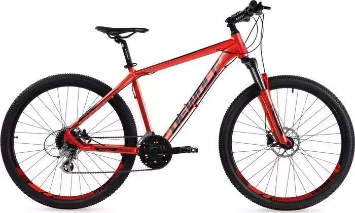Велосипед DEWOLF TRX 20 neon flame red/black/red 20 20 20