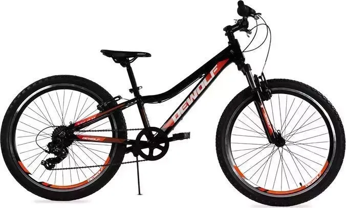 Велосипед DEWOLF RIDLY JR 24 black/white/black JR 24