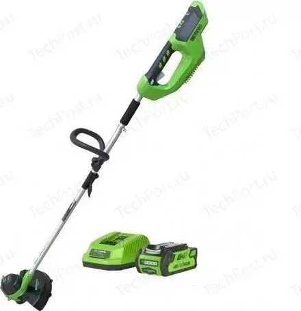 Триммер аккумуляторный GreenWorks G-MAX 40V G40LTK4 (2101507UB)