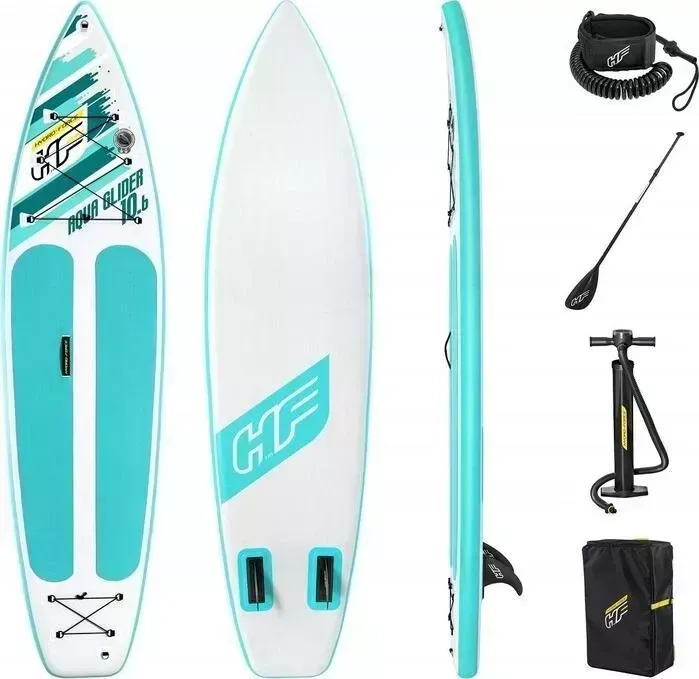 SUP-доска BESTWAY 65347 BW Glider 320x79x12 см, насос, весло, лиш, ремнабор, сумка, до 110кг