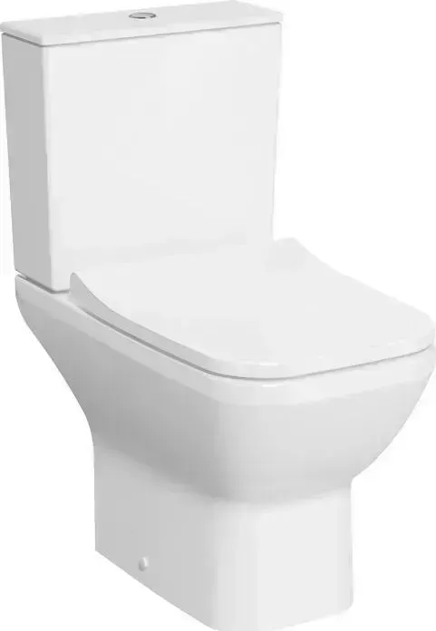 Унитаз VITRA с бачком Integra Square Open-Back безободковый с сиденьем микролифт (9833B003-7205)