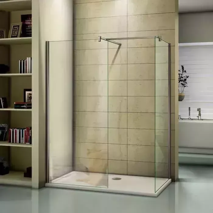 Душевой уголок Good Door Walk-In SP+SP 150x70 прозрачный, хром
